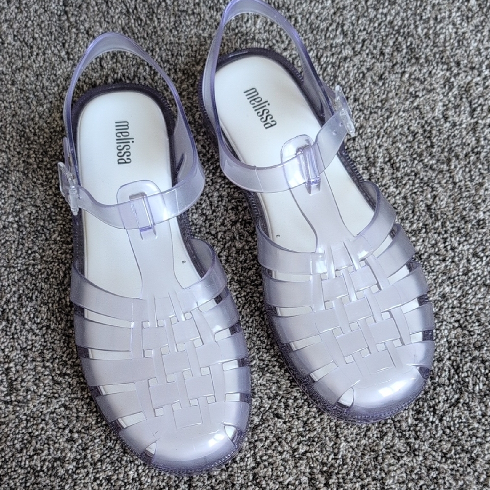 Melissa Transparent Jelly Sandals